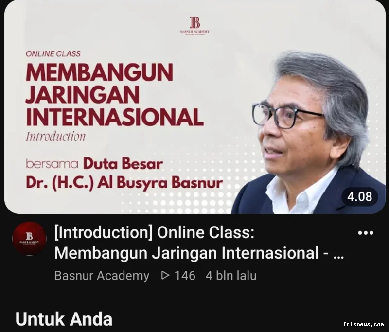 On Line Class, membangun jaringan internasional
