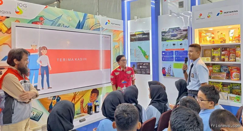 PHR edukasi siswa SMA tentang pengeboran migas 