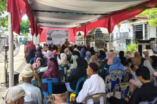Alun-alun Desa Tanjung Sawit Riau menjelma jadi ikon ekonomi Riau 