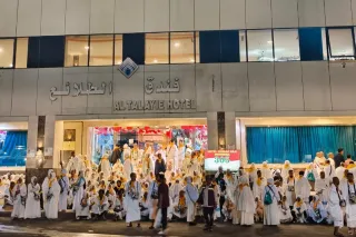 JH BTH 06 dan 07 sudah di hotel Tilal Al Qodir, Makkah.
