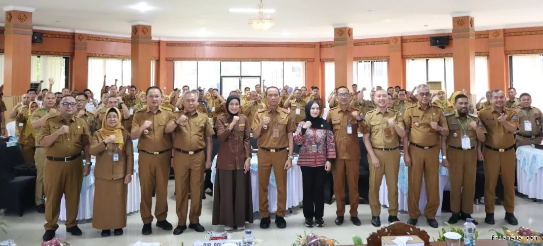 Pemkab OKI-Polteknas bekali 165 ASN bimtek  hindari kesalahan administrasi dan hukum 