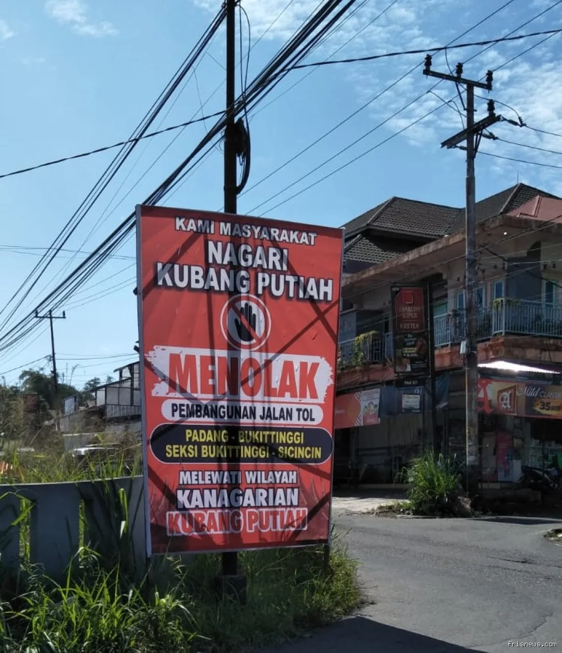 Advokat Aqtia: Perlu pertemuan dengan warga untuk persetujuan pasang spanduk penolakan rencana pembangunan Jalan Tol Padang-Bukittinggi 
