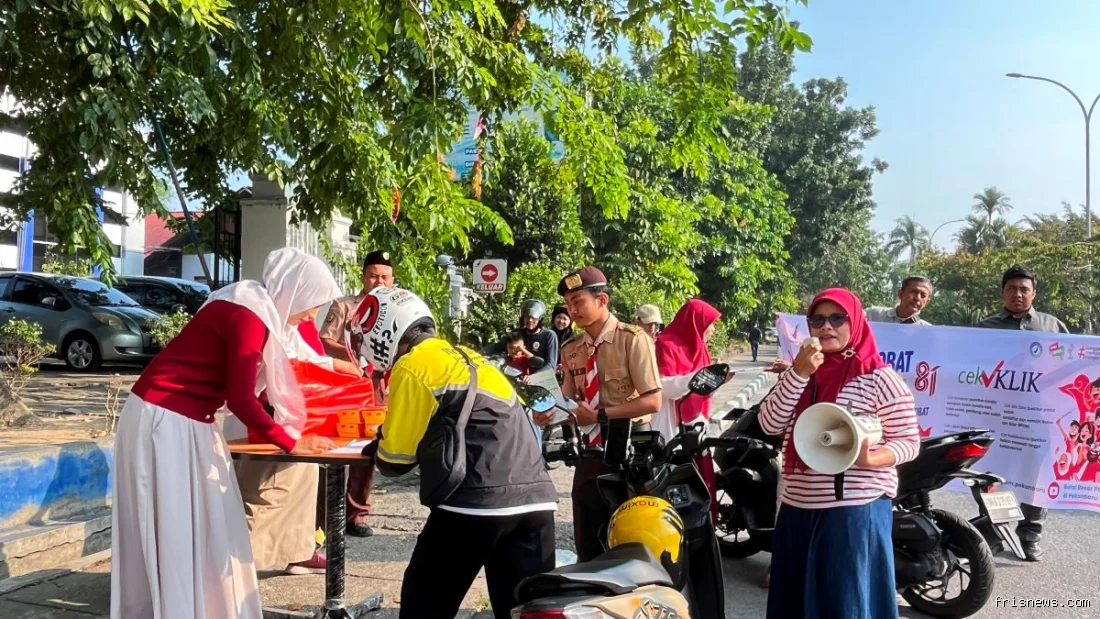 BBPOM di Pekanbaru kampanyekan "MERDEKA Obat dan Makanan"  Meriahkan rangkaian HUT RI ke-81