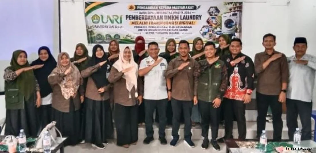 FEB Unri berdayakan 33 UMKM loundry Siak kuasai digital tingkatkan daya saing 