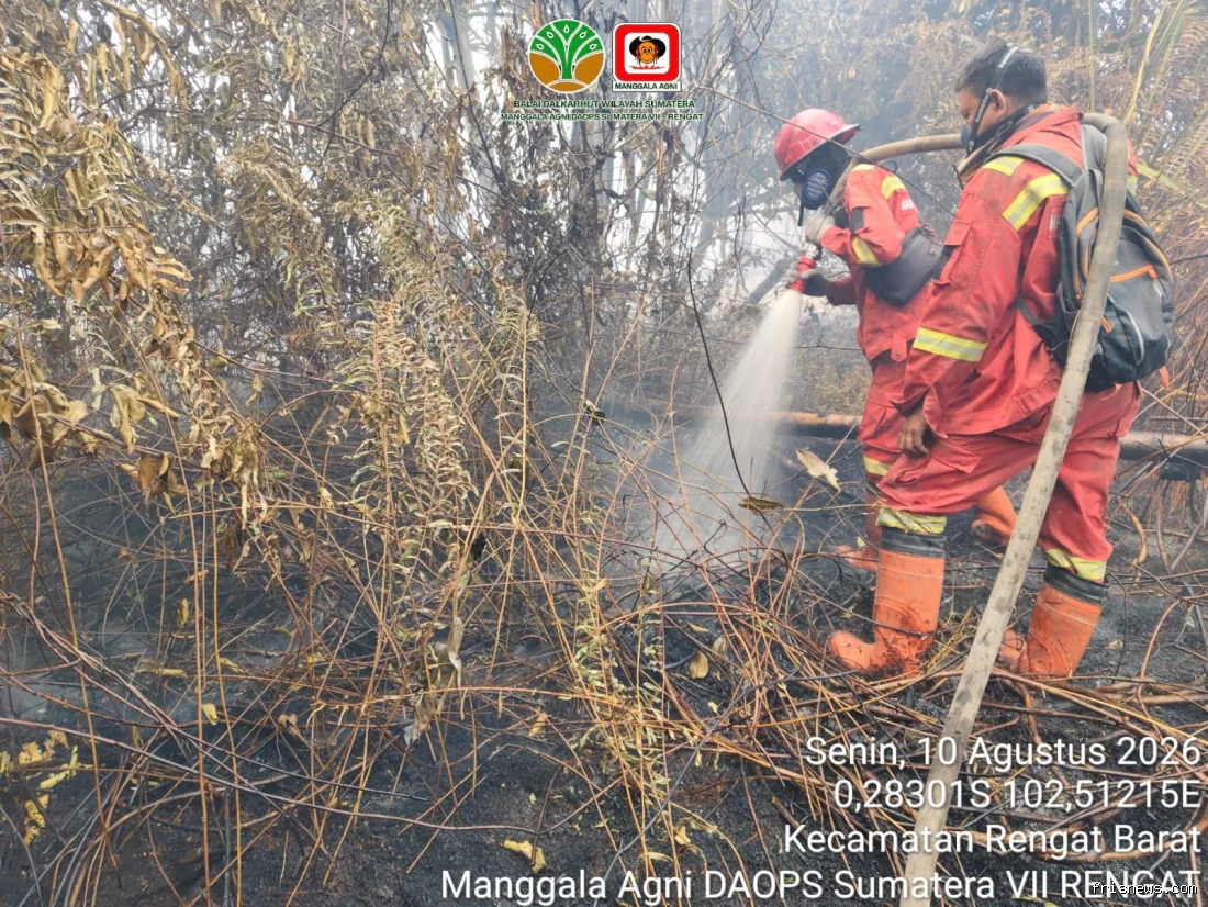 Manggala Agni tambah regu padamkan api di lima kabupaten
