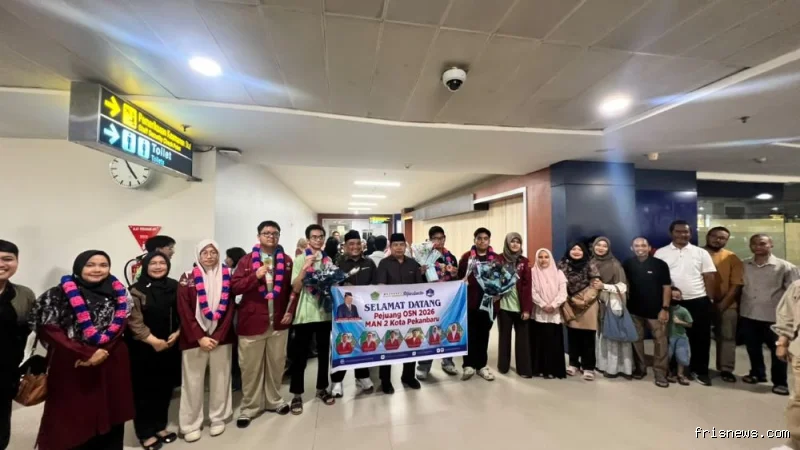 Kontingen Riau raih peringkat 7 OSN Nasional 2026
