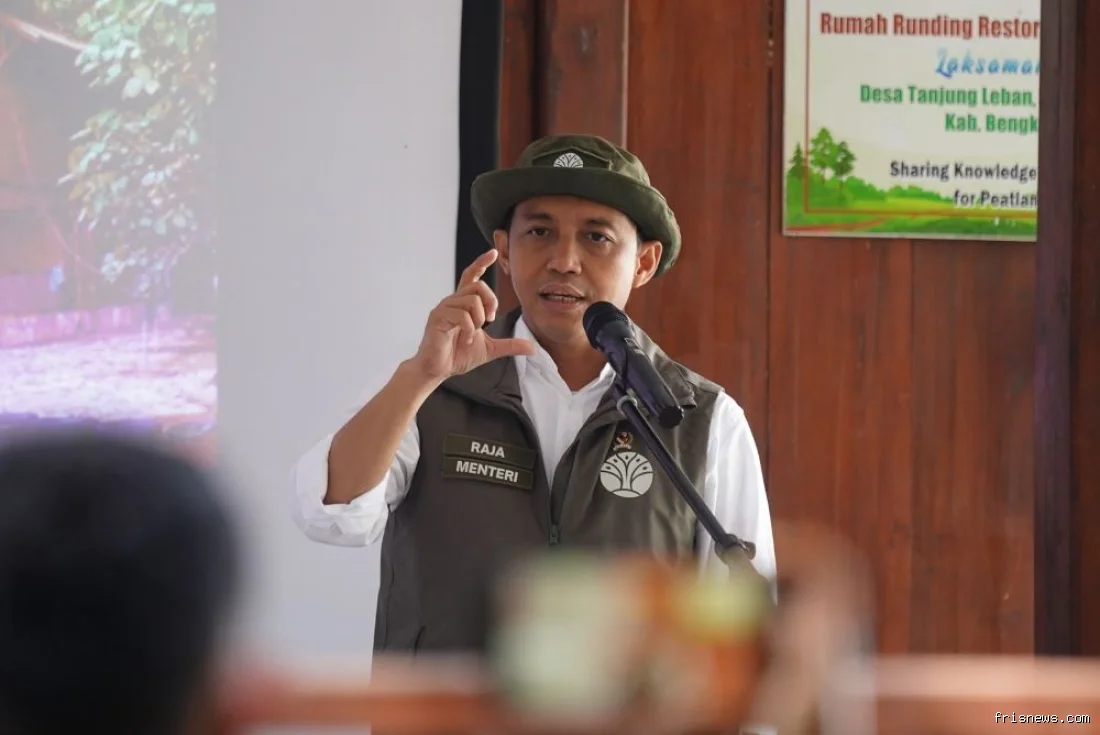 Pemerintah dorong Tanjung Leban Bengkalis jadi labotarium hidup pusat pembelajarn restorasi gambut 