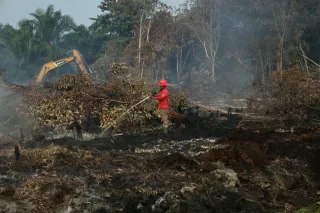 Karhutla Riau capai 87,9 hektare 