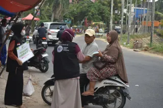 Kualitas udara di Kota Pekanbaru tidak sehat hingga sangat tidak sehat
