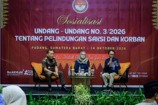 LPSK sosialisasikan Undang-Undang Pelindungan Saksi dan Korban di Sumbar 