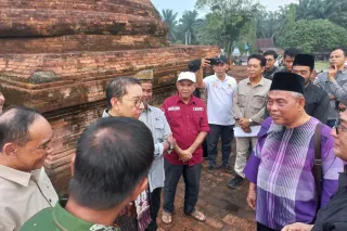 Menteri Kebudayaan Republik Indonesia bakal kembangkan Kompleks Percandian Muara Takus 