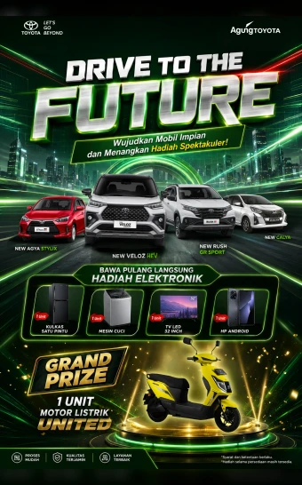 Toyota melaju menuju masa depan di living world