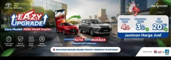 Toyota, gampang untuk 'upgrade' DP mulai 20%